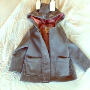 Adorable Cat and Jack bunny rabbit jacket size 2t